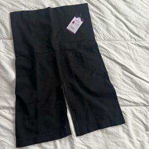 Empatua Black high waisted shaper short tummy control 4x xxxxl nwt